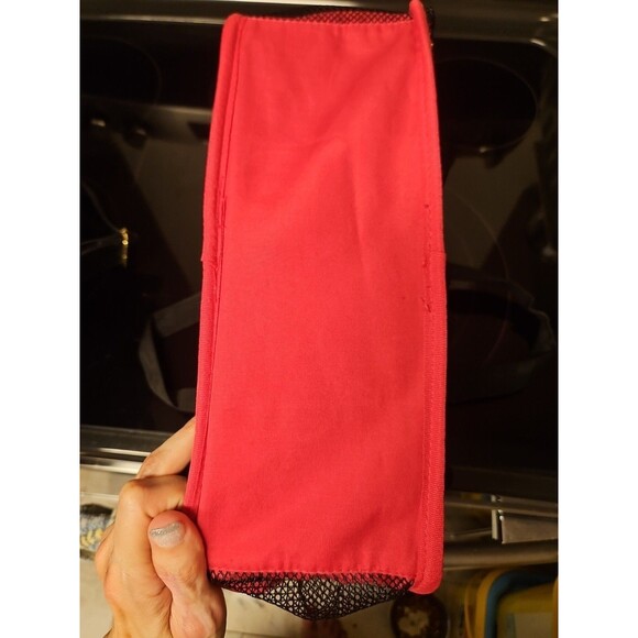 Avon Consultant Premier Beauty Business Tote Bag Purse Black & Pink With Insert - Picture 15 of 16